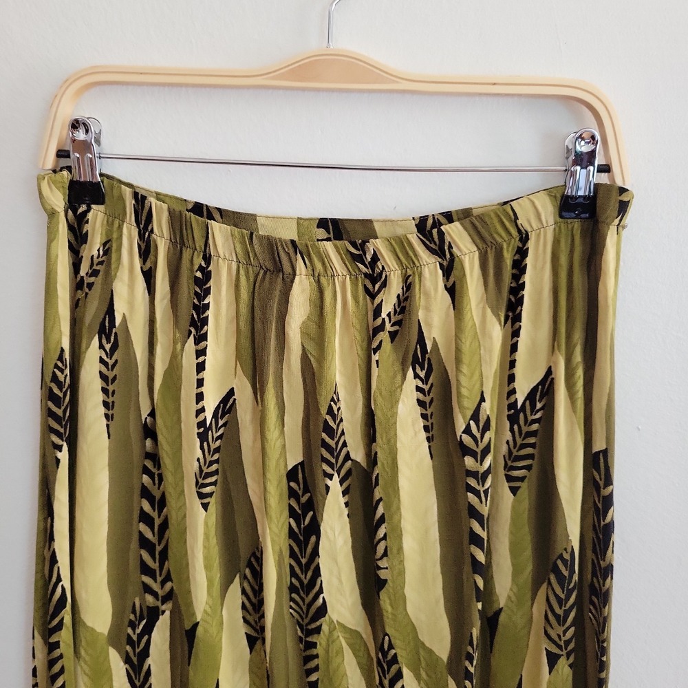 California Krush Midi Straight Skirt Large Zebra Print Pull On Boho Maximalist - Picture 3 of 10